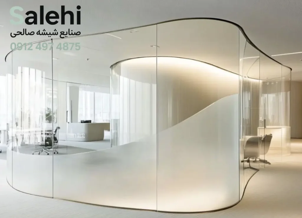 پارتیشن اداری خمیده