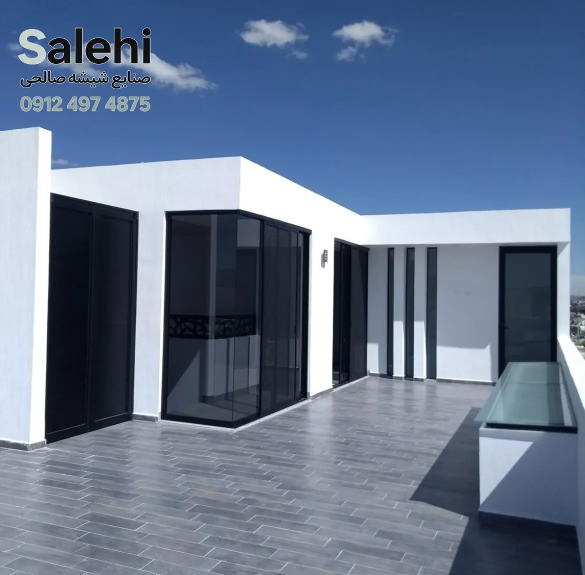 نمای شیشه ای در ساختمان های مدرن