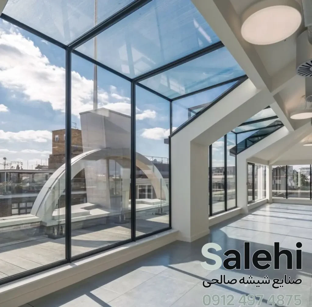 نمونه نمای شیشه ای