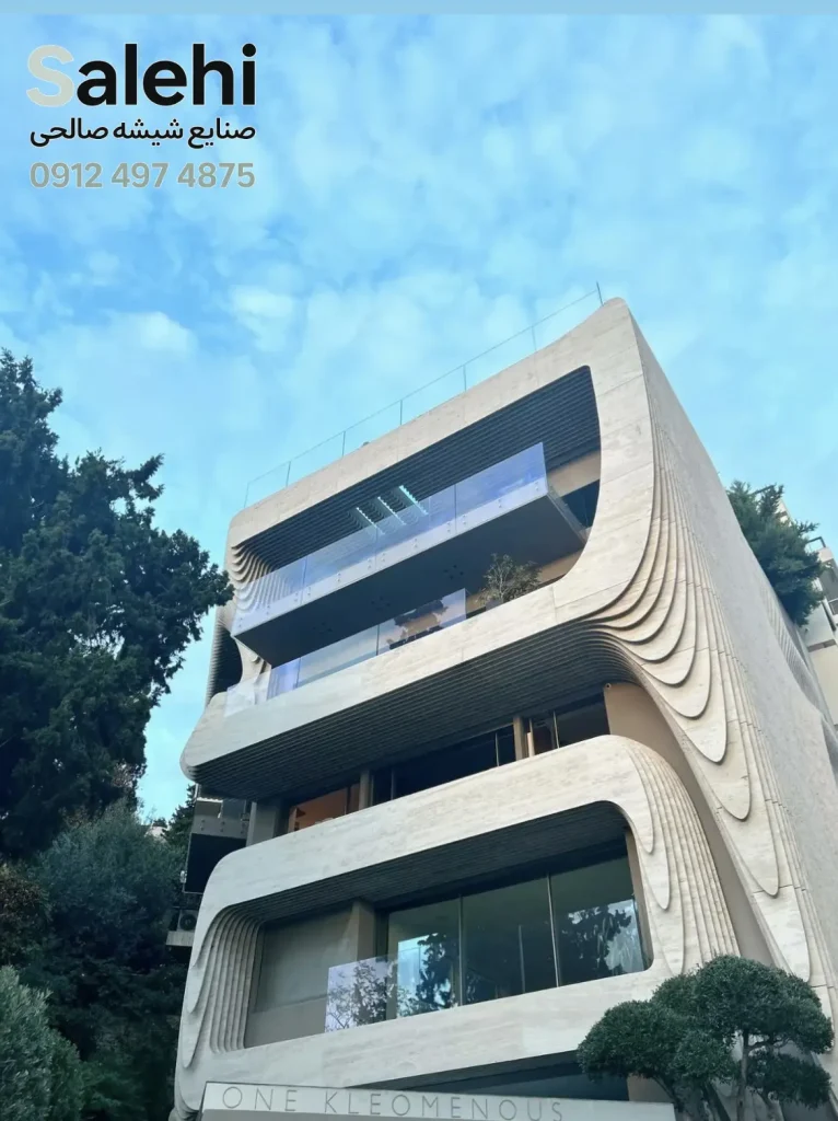 نمای کرو شیشه ای